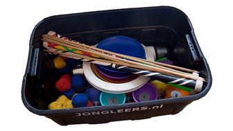 Circus materialen in de verhuur